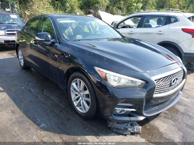 46152573 :رقم المزاد ، JN1BV7AR8FM406208 vin ، 2015 Infiniti Q50 Premium مزاد بيع