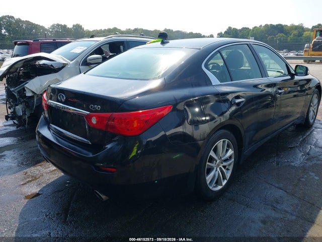 46152573 :رقم المزاد ، JN1BV7AR8FM406208 vin ، 2015 Infiniti Q50 Premium مزاد بيع