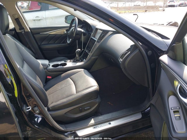46152573 :رقم المزاد ، JN1BV7AR8FM406208 vin ، 2015 Infiniti Q50 Premium مزاد بيع