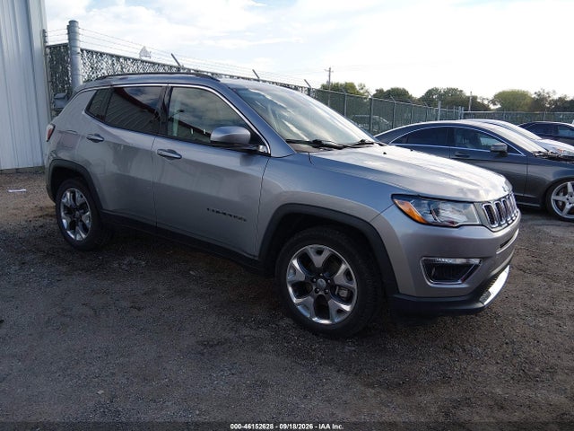 46152628 :رقم المزاد ، 3C4NJCCB7LT152625 vin ، 2020 Jeep Compass Limited Fwd مزاد بيع