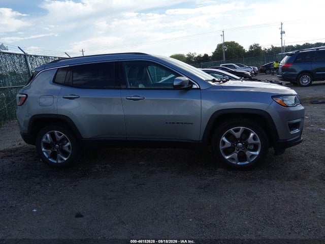 46152628 :رقم المزاد ، 3C4NJCCB7LT152625 vin ، 2020 Jeep Compass Limited Fwd مزاد بيع
