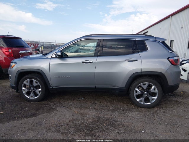 46152628 :رقم المزاد ، 3C4NJCCB7LT152625 vin ، 2020 Jeep Compass Limited Fwd مزاد بيع