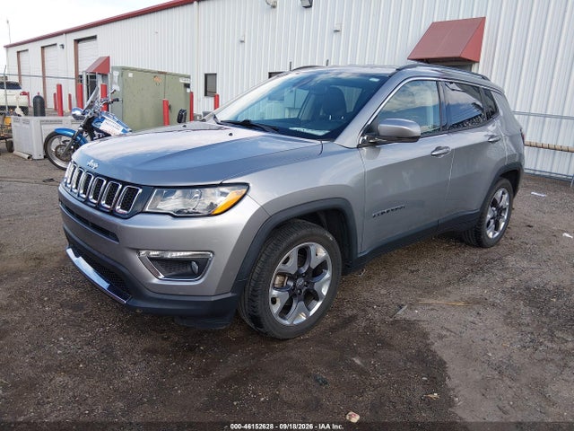 46152628 :رقم المزاد ، 3C4NJCCB7LT152625 vin ، 2020 Jeep Compass Limited Fwd مزاد بيع