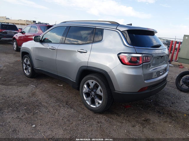 46152628 :رقم المزاد ، 3C4NJCCB7LT152625 vin ، 2020 Jeep Compass Limited Fwd مزاد بيع