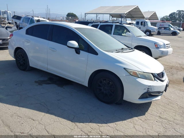 2013 Honda Civic Lx მანქანა იყიდება აუქციონზე, vin: 19XFB2F59DE215151, აუქციონის ნომერი: 46152635