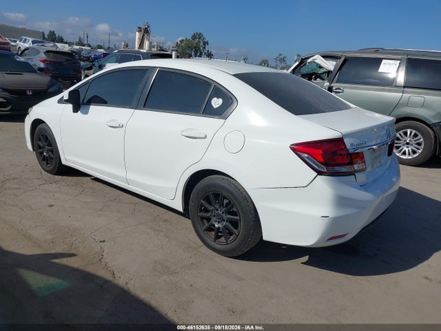 Aukcja sprzedaży 2013 Honda Civic Lx, vin: 19XFB2F59DE215151, numer aukcji: 46152635