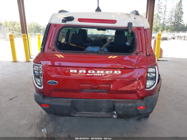 Продаж на аукціоні авто 2025 Ford Bronco Sport Heritage, vin: 3FMCR9GN5SRE71505, номер лоту: 46152701