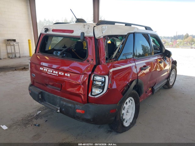 Продаж на аукціоні авто 2025 Ford Bronco Sport Heritage, vin: 3FMCR9GN5SRE71505, номер лоту: 46152701