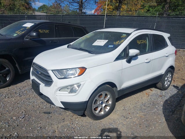 Aukcja sprzedaży 2021 Ford Ecosport Se, vin: MAJ3S2GE5MC397994, numer aukcji: 46152747