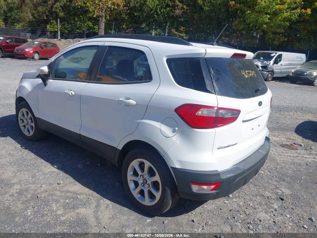 Aukcja sprzedaży 2021 Ford Ecosport Se, vin: MAJ3S2GE5MC397994, numer aukcji: 46152747