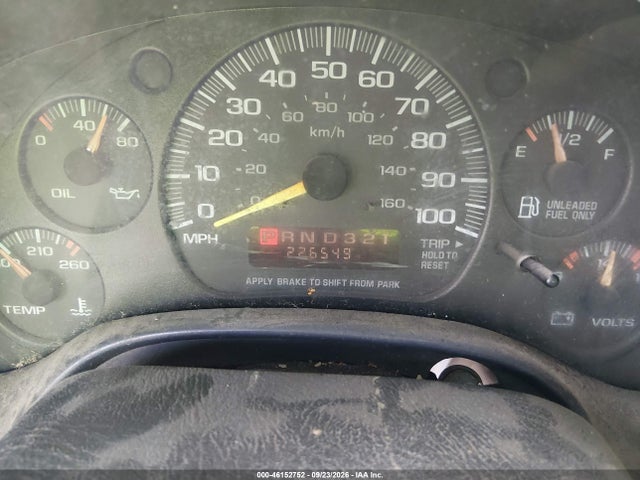 46152752 :رقم المزاد ، 1GBFG15R7W1101885 vin ، 1998 Chevrolet Chevy Van G1500 مزاد بيع