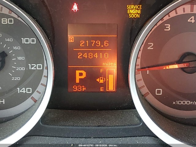 46152763 :رقم المزاد ، JA3AU26U49U005169 vin ، 2009 Mitsubishi Lancer Es/es-sport مزاد بيع