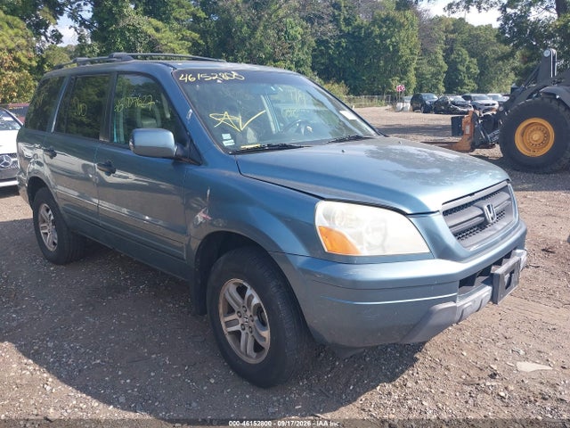 2005 Honda Pilot Ex-l მანქანა იყიდება აუქციონზე, vin: 5FNYF18565B067086, აუქციონის ნომერი: 46152800