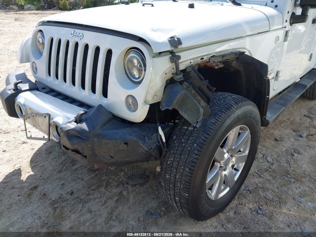 46152813 :رقم المزاد ، 1C4BJWEG5FL580836 vin ، 2015 Jeep Wrangler Unlimited Sahara مزاد بيع