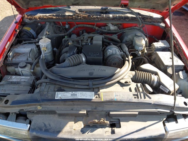 46152876 :رقم المزاد ، 1GCCS195128167533 vin ، 2002 Chevrolet S-10 مزاد بيع