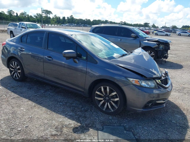 46152904 :رقم المزاد ، 2HGFB2F98FH502704 vin ، 2015 Honda Civic Ex-l مزاد بيع