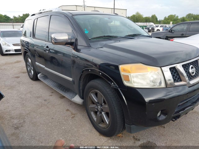46153032 :رقم المزاد ، 5N1BA0NF8DN613734 vin ، 2013 Nissan Armada Platinum مزاد بيع
