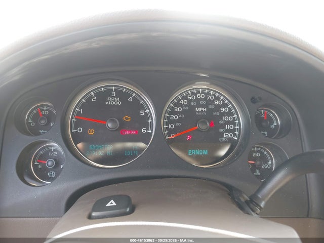 2009 Chevrolet Suburban 1500 Lt2 მანქანა იყიდება აუქციონზე, vin: 1GNFC26019J121865, აუქციონის ნომერი: 46153063