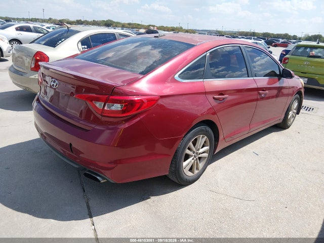 2016 Hyundai Sonata Se მანქანა იყიდება აუქციონზე, vin: 5NPE24AFXGH271736, აუქციონის ნომერი: 46153081