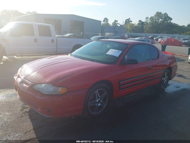 Продажа на аукционе авто 2004 Chevrolet Monte Carlo Supercharged Ss, vin: 2G1WZ121349381794, номер лота: 46153112