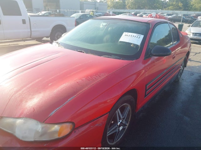 Продажа на аукционе авто 2004 Chevrolet Monte Carlo Supercharged Ss, vin: 2G1WZ121349381794, номер лота: 46153112