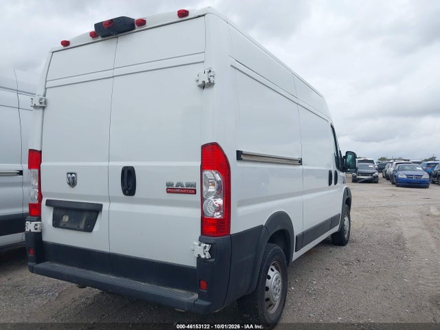 Продаж на аукціоні авто 2022 Ram Promaster High Roof, vin: 3C6LRVCG6NE110825, номер лоту: 46153122
