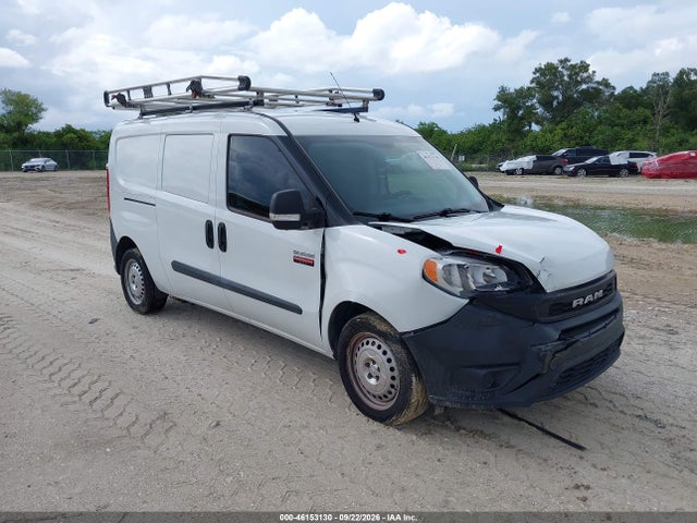 46153130 :رقم المزاد ، ZFBHRFAB1M6S83400 vin ، 2021 Ram Promaster City Tradesman مزاد بيع