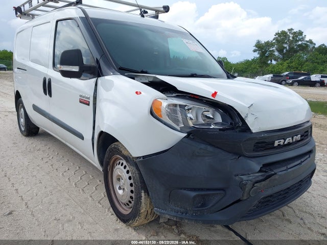 46153130 :رقم المزاد ، ZFBHRFAB1M6S83400 vin ، 2021 Ram Promaster City Tradesman مزاد بيع