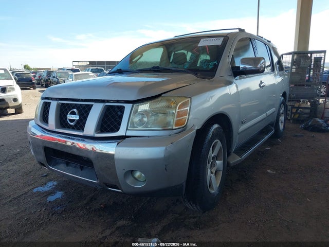 2006 Nissan Armada Se მანქანა იყიდება აუქციონზე, vin: 5N1AA08A66N738312, აუქციონის ნომერი: 46153185