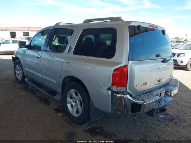 2006 Nissan Armada Se მანქანა იყიდება აუქციონზე, vin: 5N1AA08A66N738312, აუქციონის ნომერი: 46153185