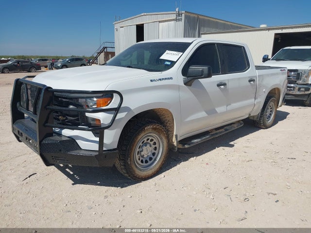 Продажа на аукционе авто 2023 Chevrolet Silverado 1500 4wd  Short Bed Wt, vin: 2GCUDAED4P1146827, номер лота: 46153215
