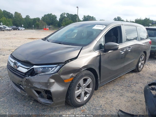 2018 Honda Odyssey Ex-l მანქანა იყიდება აუქციონზე, vin: 5FNRL6H78JB088916, აუქციონის ნომერი: 46153249