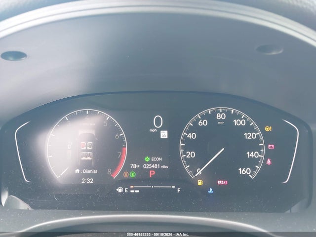 Aukcja sprzedaży 2025 Honda Civic Sedan Sport, vin: 19XFL2H81SE010831, numer aukcji: 46153253