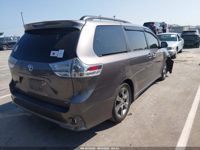 2014 Toyota Sienna Se 8 Passenger მანქანა იყიდება აუქციონზე, vin: 5TDXK3DC7ES472506, აუქციონის ნომერი: 46153263