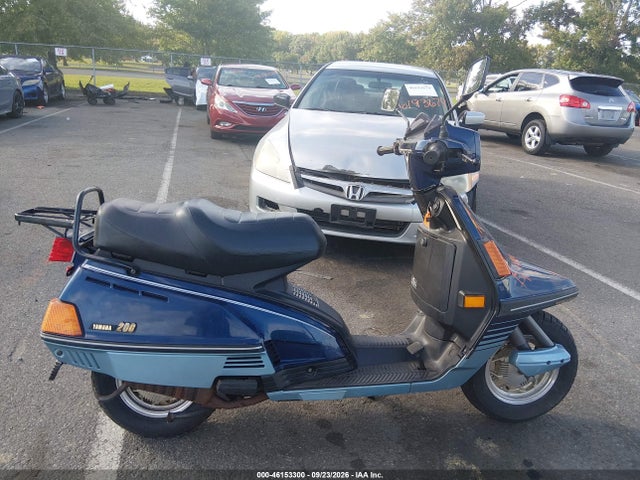 46153300 :رقم المزاد ، JYA3EHC01JA000296 vin ، 1988 Yamaha Xc200 Z مزاد بيع