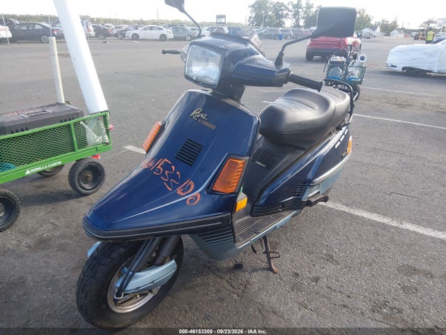 46153300 :رقم المزاد ، JYA3EHC01JA000296 vin ، 1988 Yamaha Xc200 Z مزاد بيع