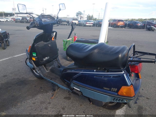 46153300 :رقم المزاد ، JYA3EHC01JA000296 vin ، 1988 Yamaha Xc200 Z مزاد بيع