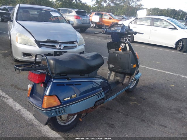 46153300 :رقم المزاد ، JYA3EHC01JA000296 vin ، 1988 Yamaha Xc200 Z مزاد بيع