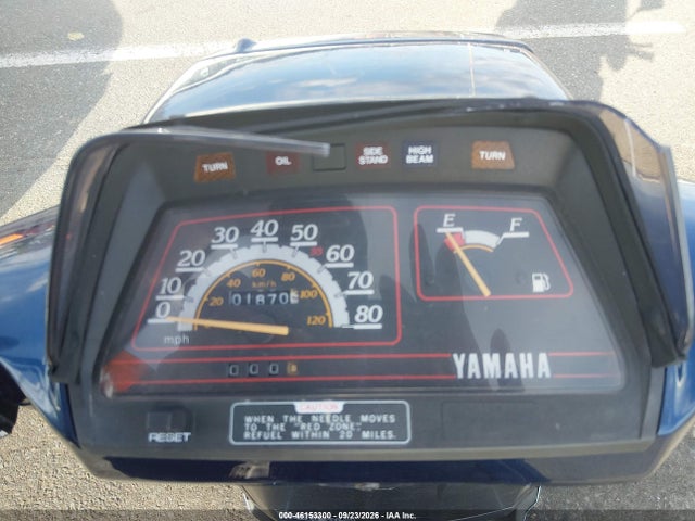 46153300 :رقم المزاد ، JYA3EHC01JA000296 vin ، 1988 Yamaha Xc200 Z مزاد بيع