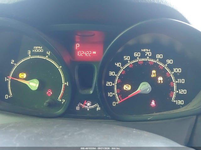 46153354 :رقم المزاد ، 3FADP4AJ2CM103195 vin ، 2012 Ford Fiesta S مزاد بيع