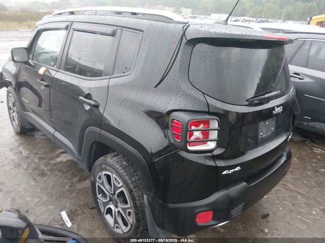 Продаж на аукціоні авто 2015 Jeep Renegade Limited, vin: ZACCJBDT1FPB86550, номер лоту: 46153377