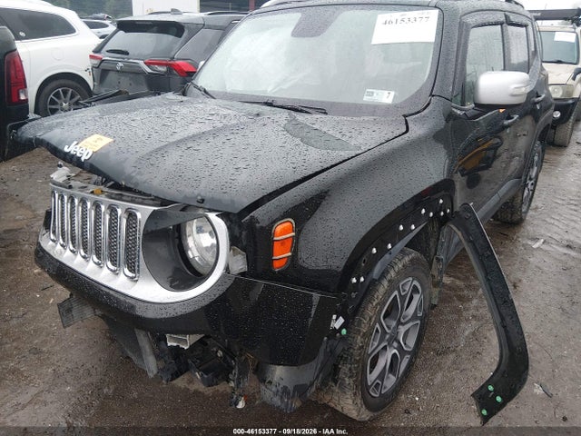 Продаж на аукціоні авто 2015 Jeep Renegade Limited, vin: ZACCJBDT1FPB86550, номер лоту: 46153377