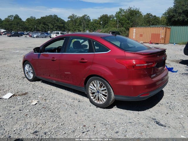 Продажа на аукционе авто 2015 Ford Focus Titanium, vin: 1FADP3J23FL227372, номер лота: 46153381
