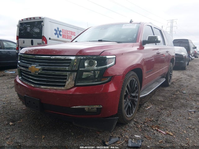 2015 Chevrolet Suburban 1500 Ltz მანქანა იყიდება აუქციონზე, vin: 1GNSKKKCXFR257913, აუქციონის ნომერი: 46153391