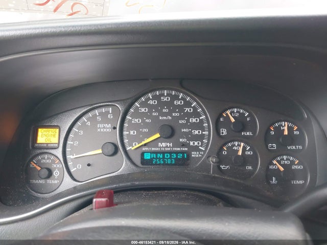 2001 Chevrolet Silverado 2500hd Lt მანქანა იყიდება აუქციონზე, vin: 1GCHK23U21F192656, აუქციონის ნომერი: 46153421