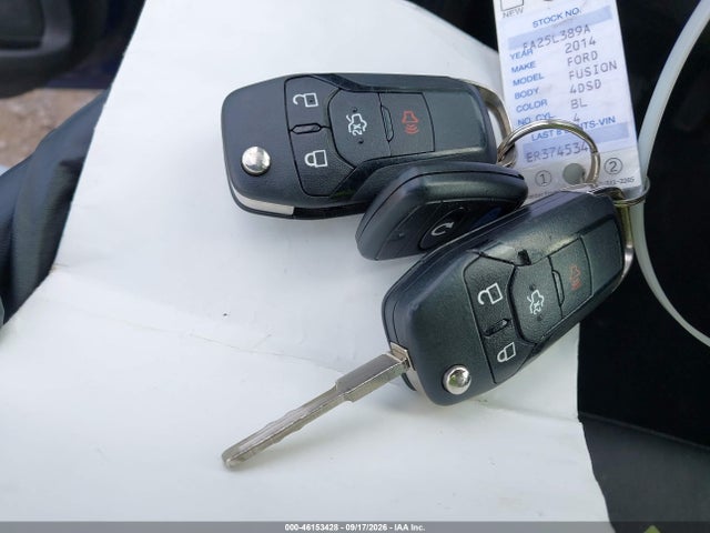 Продажа на аукционе авто 2014 Ford Fusion Se, vin: 3FA6P0HD5ER374534, номер лота: 46153428