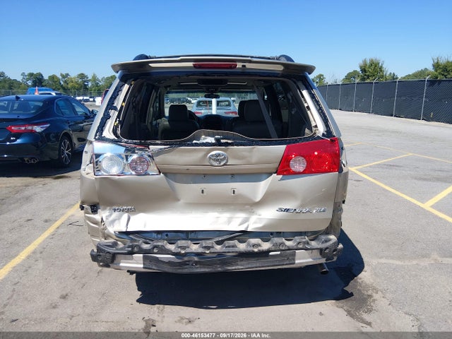 2008 Toyota Sienna Xle მანქანა იყიდება აუქციონზე, vin: 5TDZK22C28S206661, აუქციონის ნომერი: 46153477