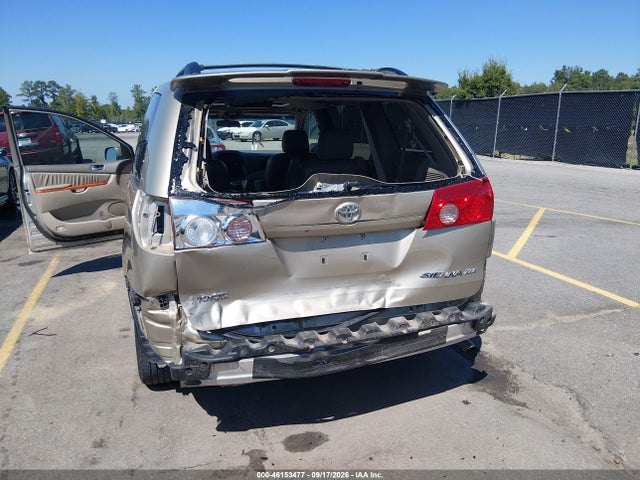 2008 Toyota Sienna Xle მანქანა იყიდება აუქციონზე, vin: 5TDZK22C28S206661, აუქციონის ნომერი: 46153477