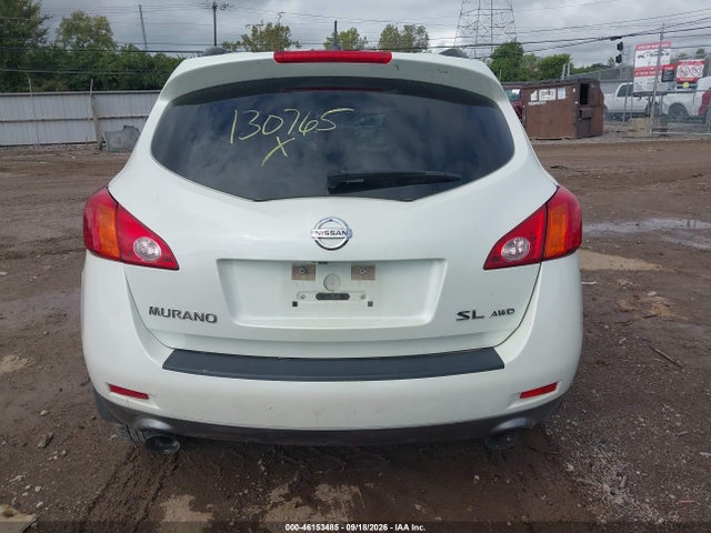 Продаж на аукціоні авто 2010 Nissan Murano Sl, vin: JN8AZ1MW0AW130765, номер лоту: 46153485