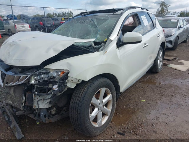Продаж на аукціоні авто 2010 Nissan Murano Sl, vin: JN8AZ1MW0AW130765, номер лоту: 46153485